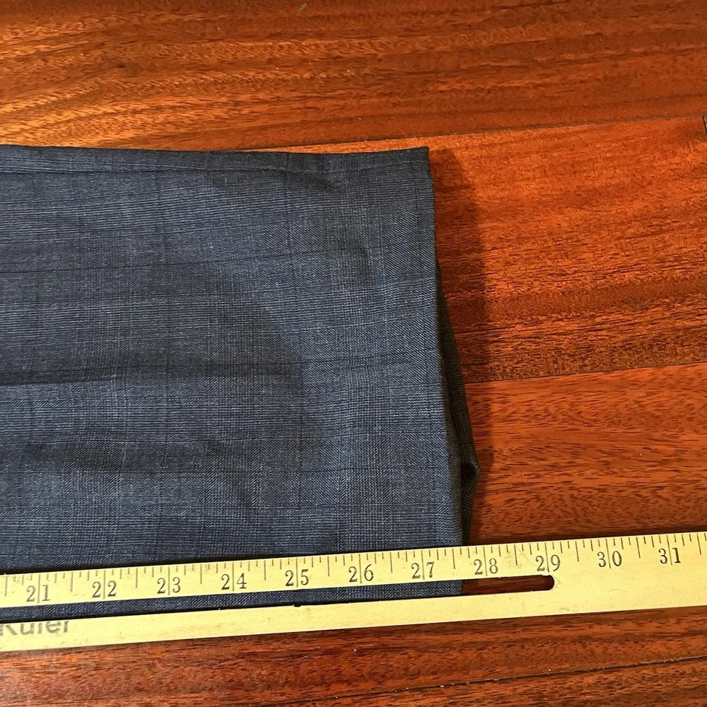 Brooks Brothers Pants Mens 34x27 Regent Fit Navy Blue Wool Preppy Office READ *